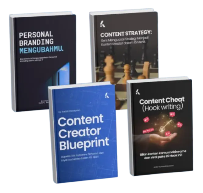 BUNDLING SEMUA eBOOK - Ilmu Personal Branding dan Ngonten LENGKAP ADA DISINI SEMUA! - Kadev Academy